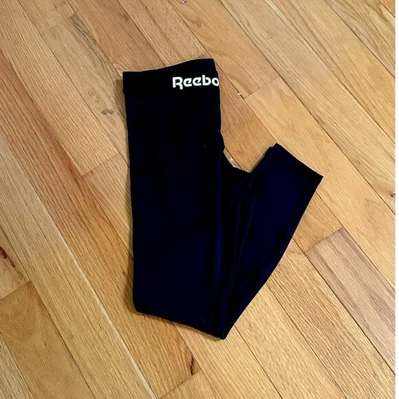 Reebok Women's Leggings, Black, Size Small - Picture 2 of 5